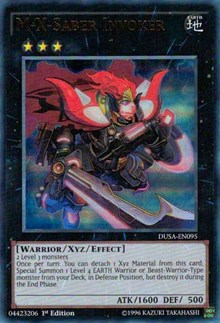 M-X-Saber Invoker [Duelist Saga] [DUSA-EN095] | Anubis Games and Hobby