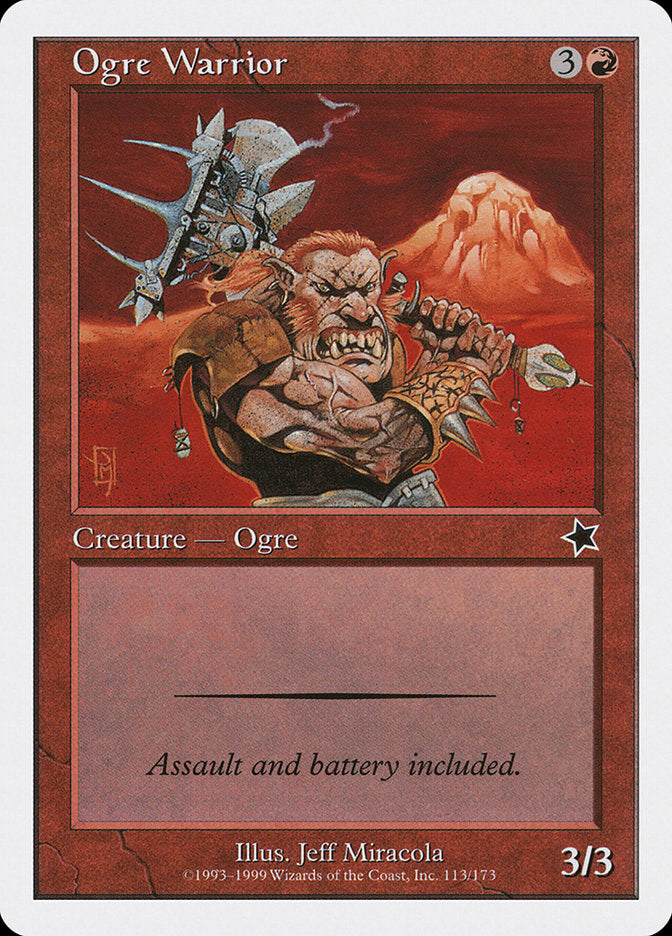 Ogre Warrior [Starter 1999] | Anubis Games and Hobby