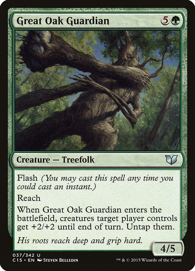 Great Oak Guardian [Commander 2015] | Anubis Games and Hobby