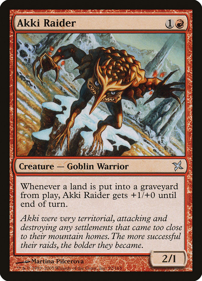 Akki Raider [Betrayers of Kamigawa] | Anubis Games and Hobby