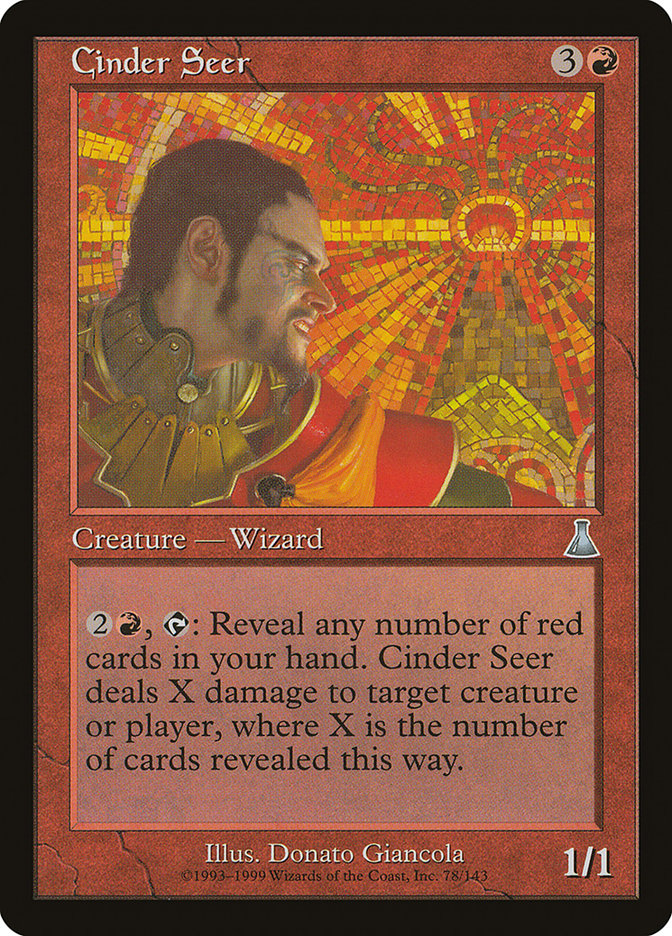 Cinder Seer [Urza's Destiny] | Anubis Games and Hobby