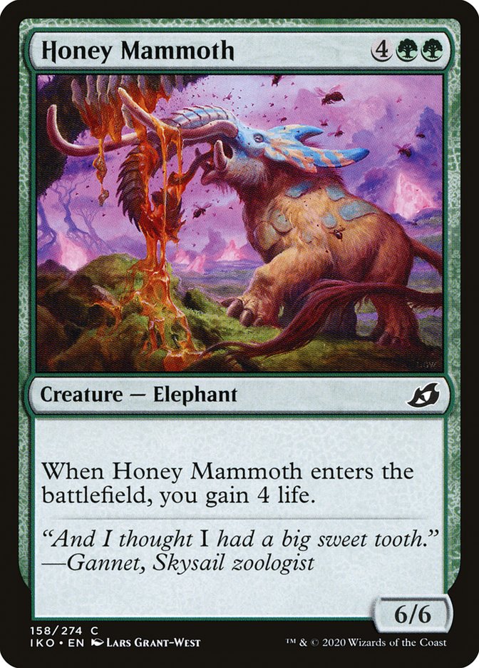 Honey Mammoth [Ikoria: Lair of Behemoths] | Anubis Games and Hobby