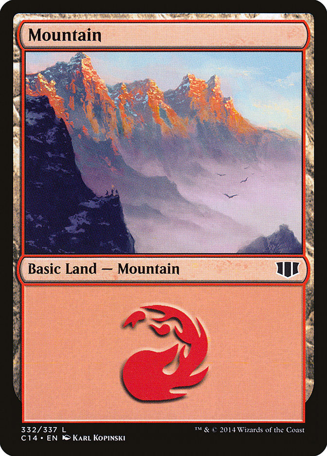 Mountain (332) [Commander 2014] | Anubis Games and Hobby