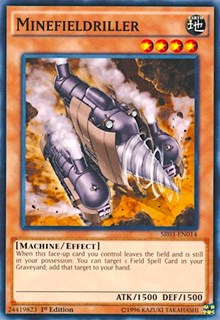 Minefieldriller [Structure Deck: Machine Reactor] [SR03-EN014] | Anubis Games and Hobby