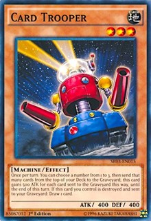 Card Trooper [Structure Deck: Machine Reactor] [SR03-EN015] | Anubis Games and Hobby