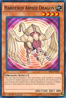 Hardened Armed Dragon [Structure Deck: Machine Reactor] [SR03-EN018] | Anubis Games and Hobby