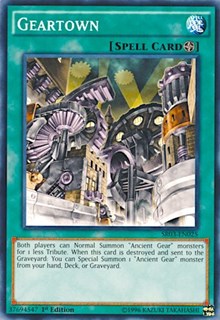 Geartown [Structure Deck: Machine Reactor] [SR03-EN025] | Anubis Games and Hobby