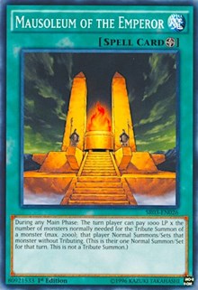 Mausoleum of the Emperor [Structure Deck: Machine Reactor] [SR03-EN026] | Anubis Games and Hobby