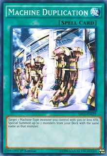 Machine Duplication [Structure Deck: Machine Reactor] [SR03-EN029] | Anubis Games and Hobby