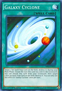 Galaxy Cyclone [Structure Deck: Machine Reactor] [SR03-EN031] | Anubis Games and Hobby