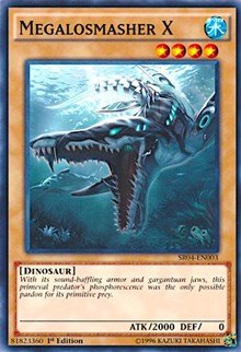 Megalosmasher X [Structure Deck: Dinosmasher's Fury] [SR04-EN003] | Anubis Games and Hobby