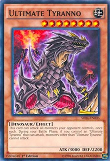 Ultimate Tyranno [Structure Deck: Dinosmasher's Fury] [SR04-EN006] | Anubis Games and Hobby