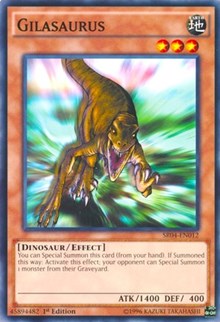 Gilasaurus [Structure Deck: Dinosmasher's Fury] [SR04-EN012] | Anubis Games and Hobby