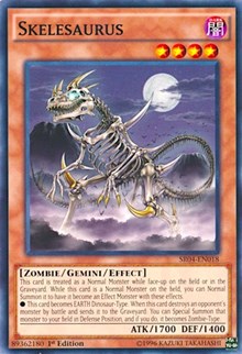 Skelesaurus [Structure Deck: Dinosmasher's Fury] [SR04-EN018] | Anubis Games and Hobby