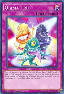 Ojama Trio [Structure Deck: Dinosmasher's Fury] [SR04-EN034] | Anubis Games and Hobby