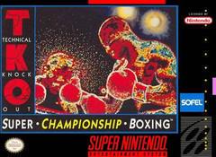 TKO Super Championship Boxing - Super Nintendo | Anubis Games and Hobby