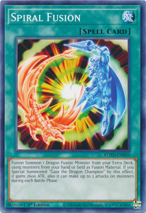 Spiral Fusion [ROTD-EN050] Common | Anubis Games and Hobby