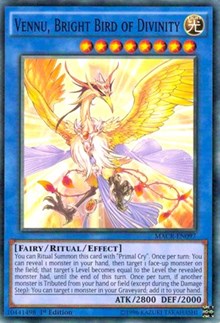Vennu, Bright Bird of Divinity [Maximum Crisis] [MACR-EN097] | Anubis Games and Hobby