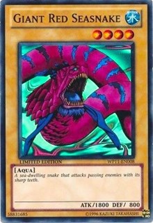 Giant Red Seasnake [World Championship 2011 Card Pack] [WP11-EN008] | Anubis Games and Hobby