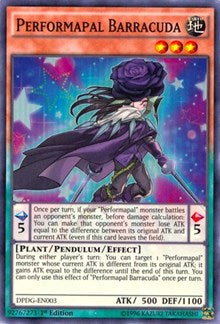 Performapal Barracuda [Duelist Pack: Dimensional Guardians] [DPDG-EN003] | Anubis Games and Hobby