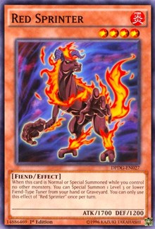 Red Sprinter [Duelist Pack: Dimensional Guardians] [DPDG-EN027] | Anubis Games and Hobby