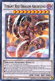 Tyrant Red Dragon Archfiend [Duelist Pack: Dimensional Guardians] [DPDG-EN030] | Anubis Games and Hobby