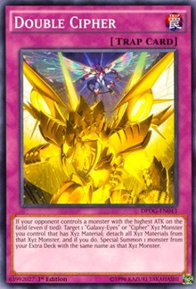 Double Cipher [Duelist Pack: Dimensional Guardians] [DPDG-EN043] | Anubis Games and Hobby