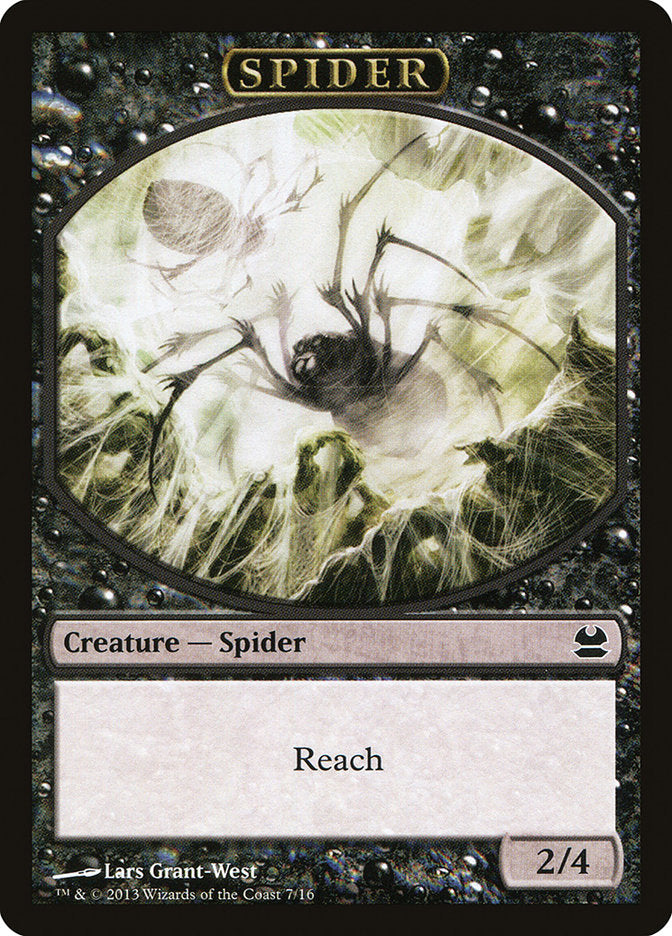 Spider Token [Modern Masters Tokens] | Anubis Games and Hobby