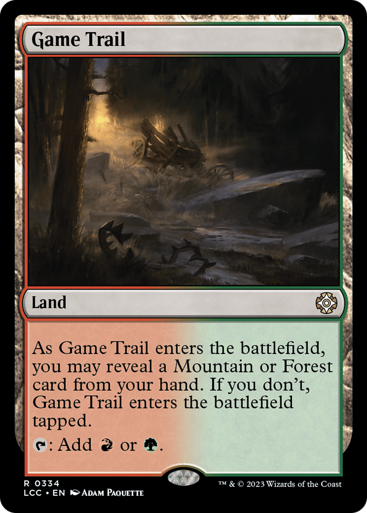 Game Trail [The Lost Caverns of Ixalan Commander] | Anubis Games and Hobby