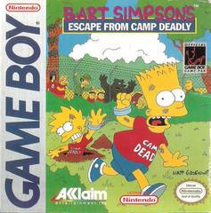 Bart Simpson's Escape from Camp Deadly - GameBoy | Anubis Games and Hobby