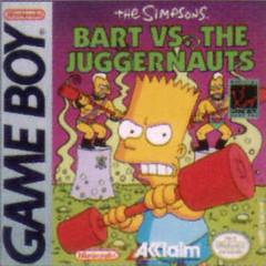 The Simpsons Bart vs the Juggernauts - GameBoy | Anubis Games and Hobby