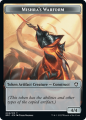 Mishra's Warform // Inkling Double-Sided Token [The Brothers' War Commander Tokens] | Anubis Games and Hobby