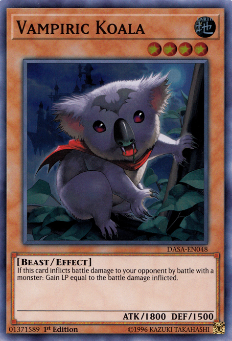 Vampiric Koala [DASA-EN048] Super Rare | Anubis Games and Hobby