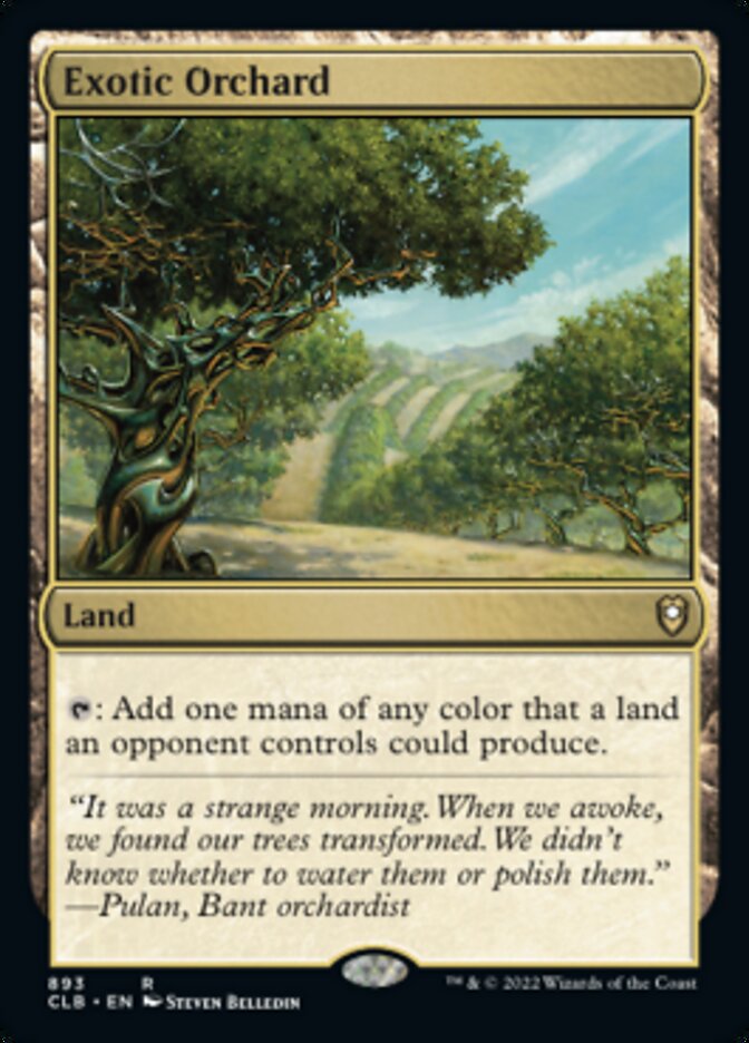 Exotic Orchard [Commander Legends: Battle for Baldur's Gate] | Anubis Games and Hobby