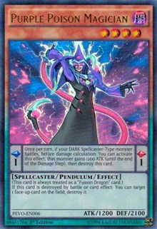 Purple Poison Magician [Pendulum Evolution] [PEVO-EN006] | Anubis Games and Hobby