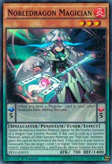 Nobledragon Magician [Pendulum Evolution] [PEVO-EN015] | Anubis Games and Hobby