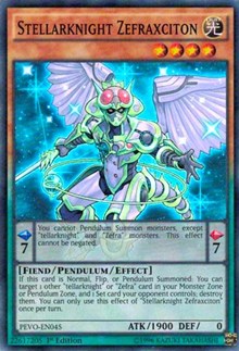 Stellarknight Zefraxciton [Pendulum Evolution] [PEVO-EN045] | Anubis Games and Hobby