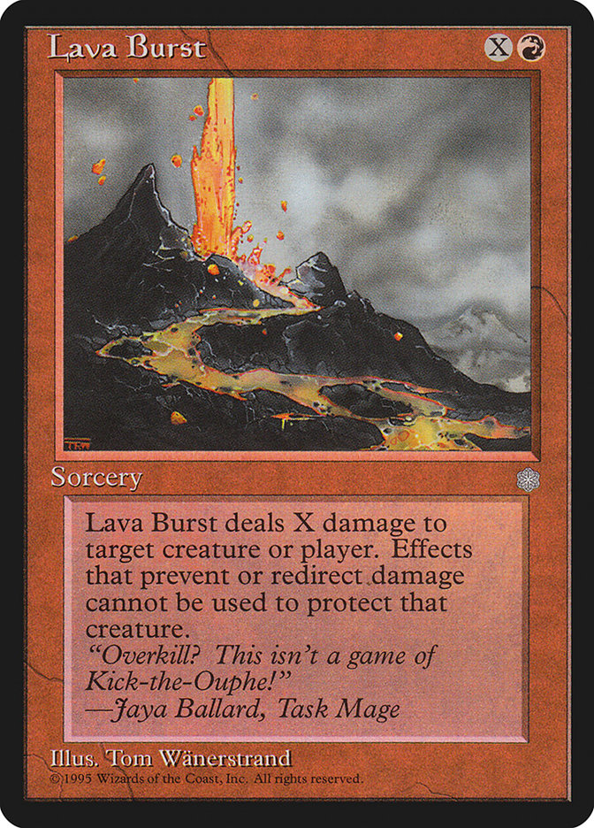 Lava Burst [Ice Age] | Anubis Games and Hobby