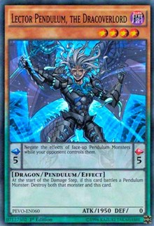 Lector Pendulum, the Dracoverlord [Pendulum Evolution] [PEVO-EN060] | Anubis Games and Hobby