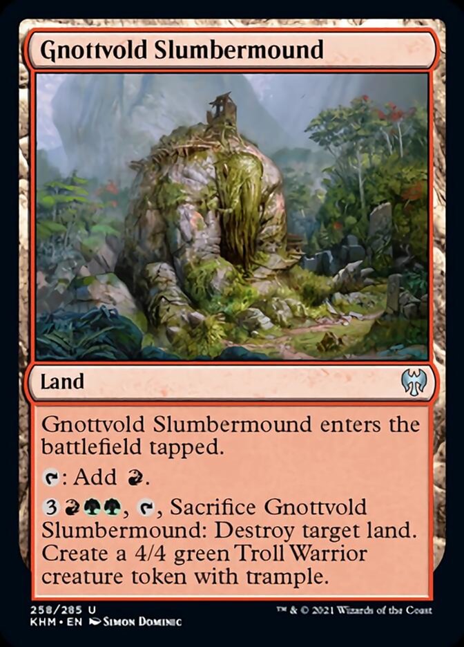 Gnottvold Slumbermound [Kaldheim] | Anubis Games and Hobby