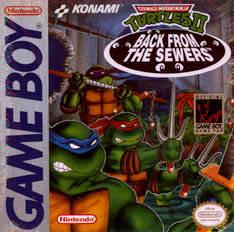 Teenage Mutant Ninja Turtles II Back from the Sewers - GameBoy | Anubis Games and Hobby