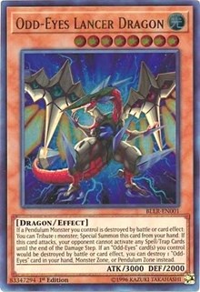 Odd-Eyes Lancer Dragon [Battles of Legend: Light's Revenge] [BLLR-EN001] | Anubis Games and Hobby