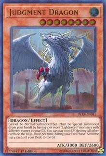 Judgment Dragon [Battles of Legend: Light's Revenge] [BLLR-EN041] | Anubis Games and Hobby