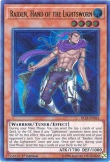 Raiden, Hand of the Lightsworn [Battles of Legend: Light's Revenge] [BLLR-EN042] | Anubis Games and Hobby