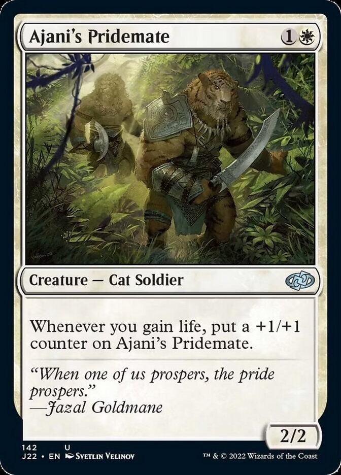 Ajani's Pridemate [Jumpstart 2022] | Anubis Games and Hobby