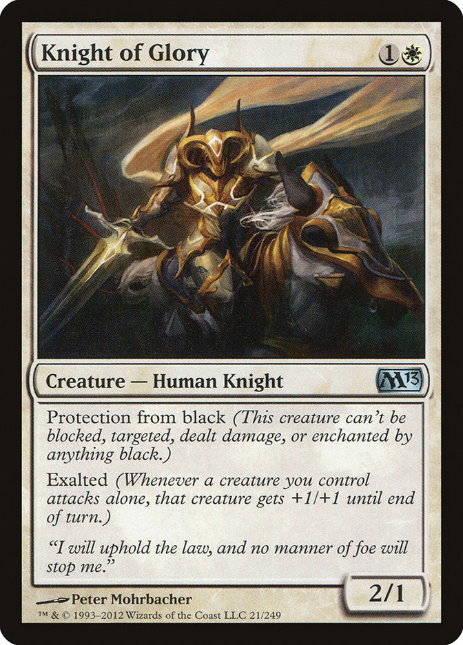 Knight of Glory [Magic 2013] | Anubis Games and Hobby