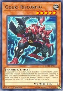 Gouki Riscorpio [Code of the Duelist] [COTD-EN011] | Anubis Games and Hobby