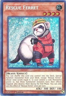 Rescue Ferret [Code of the Duelist] [COTD-EN029] | Anubis Games and Hobby