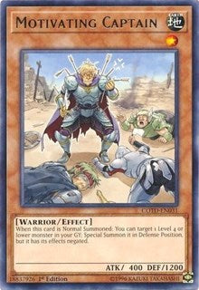 Motivating Captain [Code of the Duelist] [COTD-EN031] | Anubis Games and Hobby