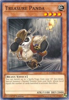 Treasure Panda [Code of the Duelist] [COTD-EN032] | Anubis Games and Hobby